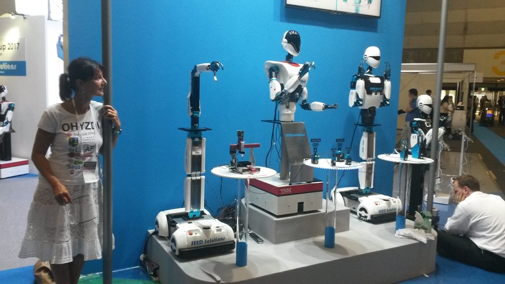 Ohyzdi na RoboCupe 2017 v Nagoji